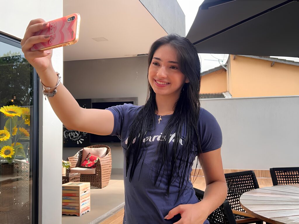 Estudantes viram “influenciadores do bem” nas redes sociais