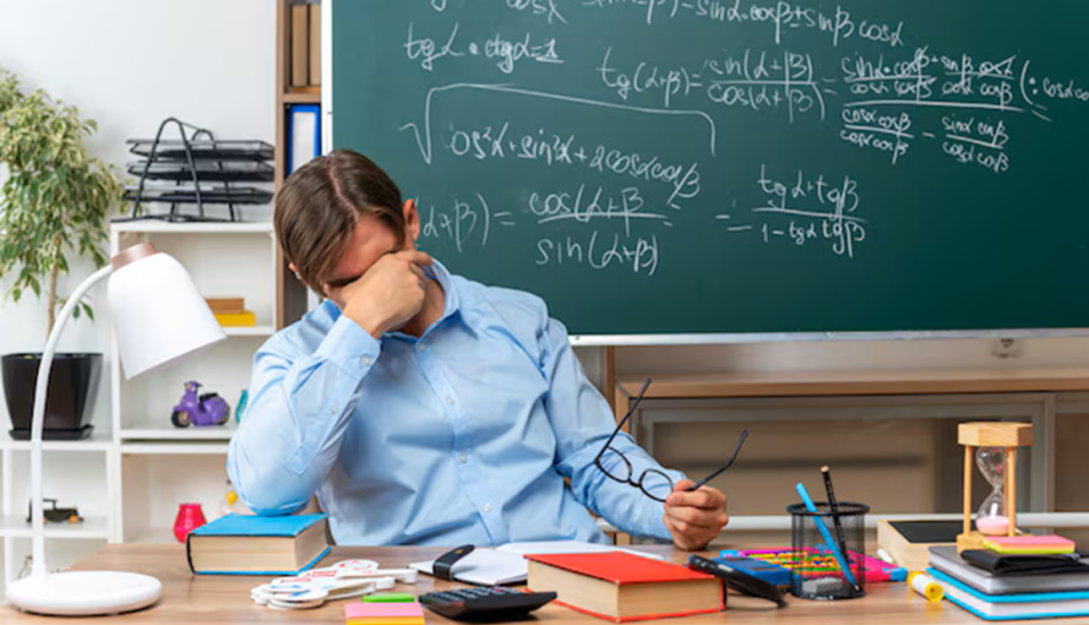 O professor não está fraco, o trabalho é que mudou