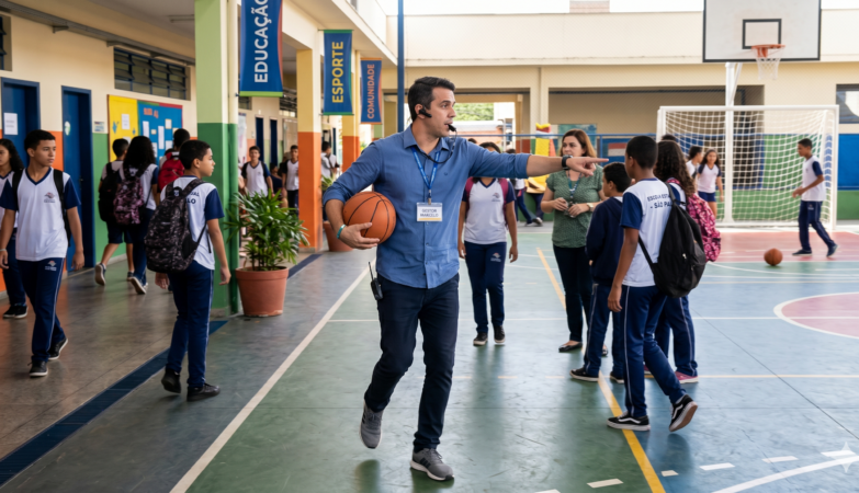 O gestor escolar não é o técnico, é o armador do jogo