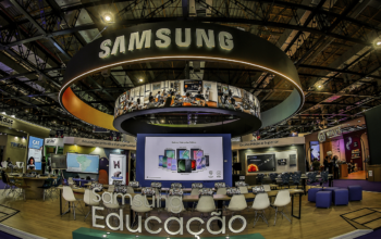 Samsung aposta em tecnologia aplicada à realidade escolar na Bett Brasil 2026