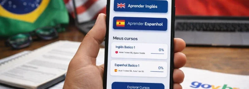MEC amplia acesso à educação gratuita com plataformas de livros digitais e cursos de idiomas