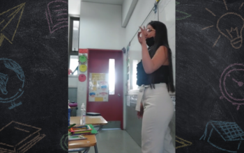 Professora cria estratégia criativa para ensinar o respeito pelo corpo alheio