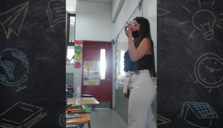 Professora cria estratégia criativa para ensinar o respeito pelo corpo alheio
